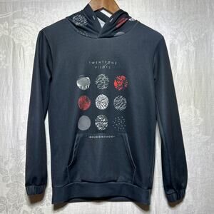 Twenty One Pilots Hoodie Medium Gray BlurryFace